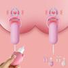 10 Frequency Nipple Clamps Vibrating Breast Clips Nipple Stimulator Wired Vibrators Egg Sex Toys for Women Couples Fun