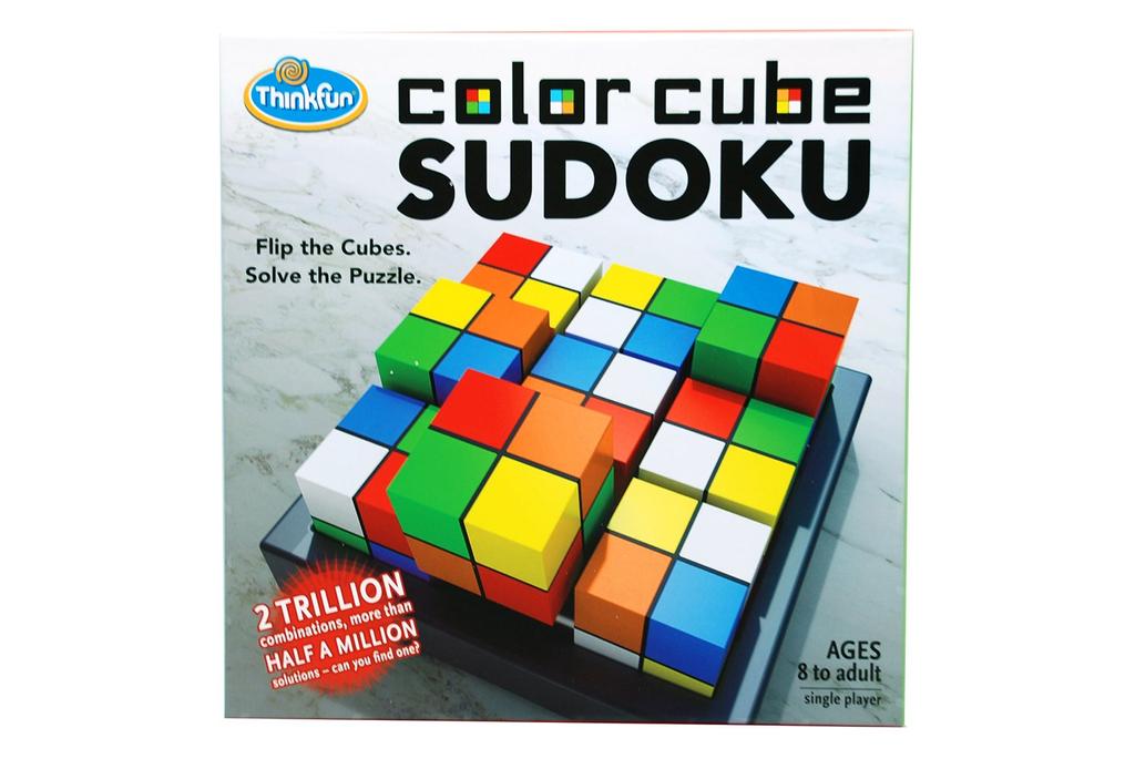 ThinkFun Cube American Style Sudoku Game 76342 Japanese Instruction Manual Included Ages "Color Sudoku" 8+