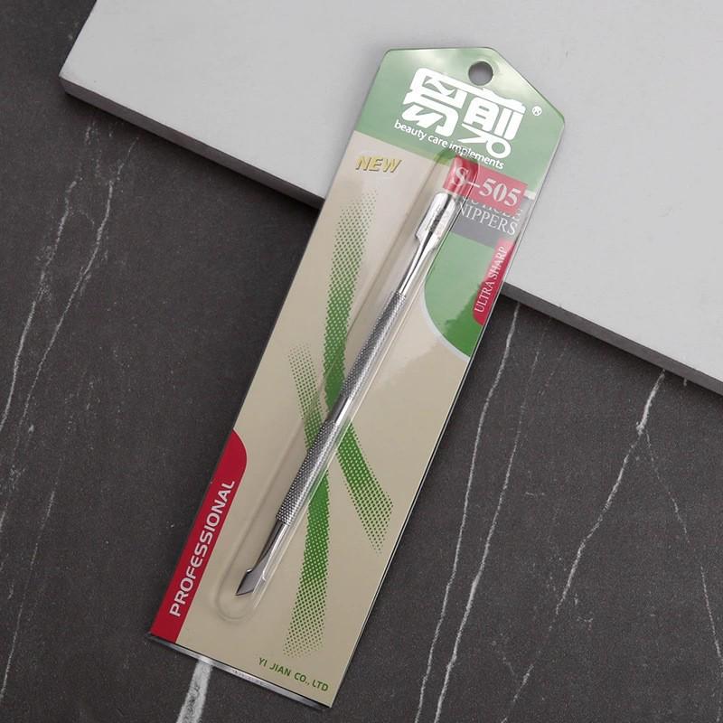 Easy Cut Stainless Steel Cuticle Pusher - Thin Model Nail Polish Remover Set