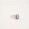 Natural Iolite Gemstone 925 Sterling Silver Jewelry Handmade Designer Boho Ring RR-46-10