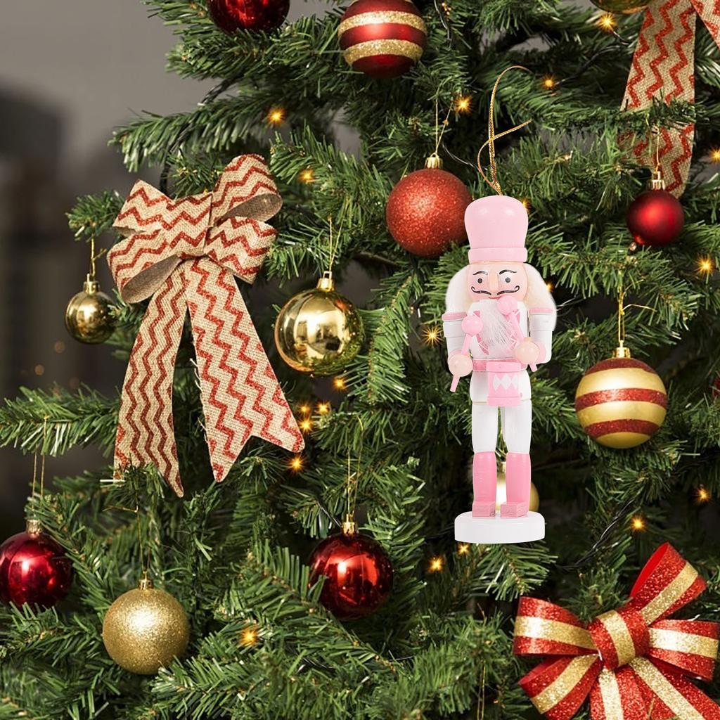 5 Stück Nussknacker Dekorationen Kinder Weihnachten Nussknacker Künstlich Außen für Feiertag