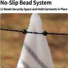 3M Outdoor Camping Stretch Clothesline with 12 Clips Windproof Travel Clothes Line Hanging Laundry Drying Rope for Indoor Hotels Backyard