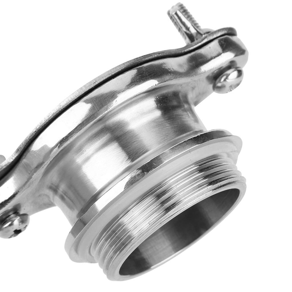 Honey Gate Valve, Strengthened Corrosion-Resistant Stainless Steel Honey Stopcock for Extractor, Honey  , Pail with M45 x 2.0 mm