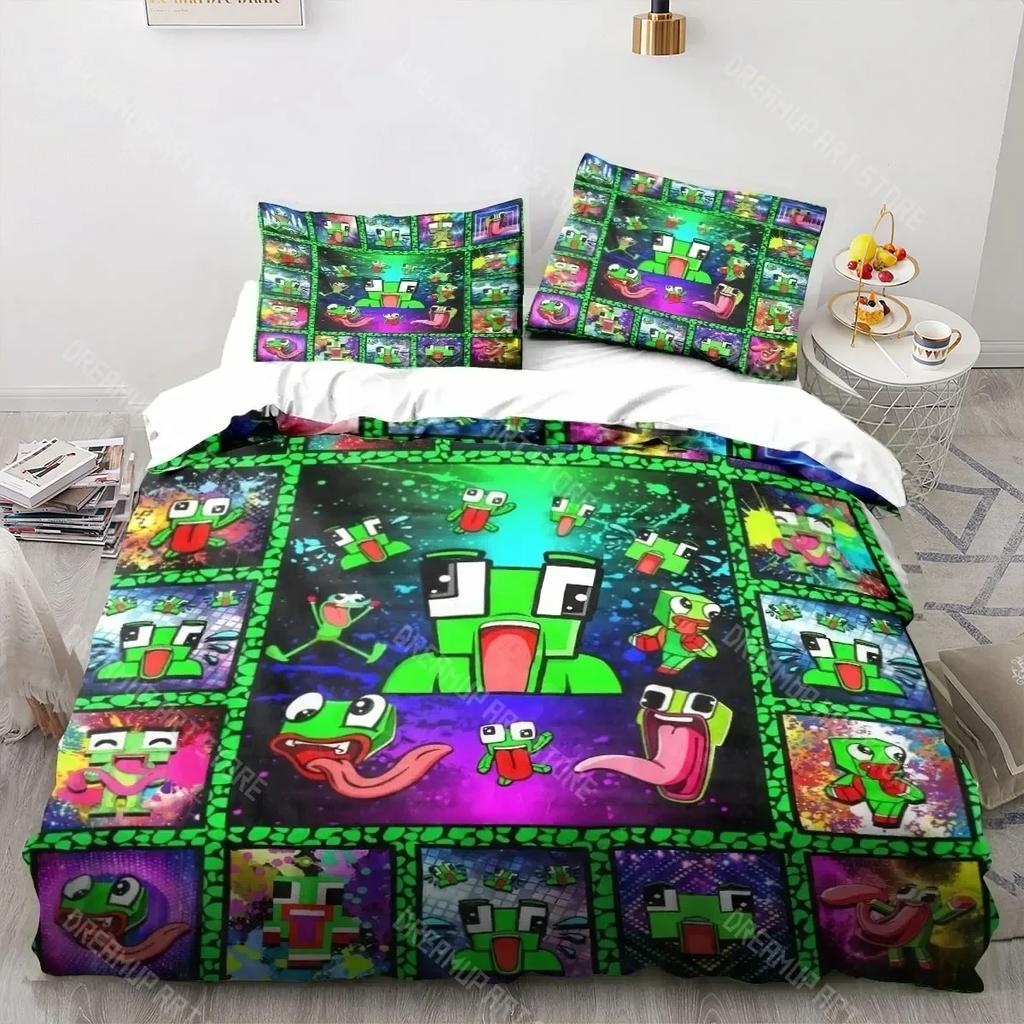 Cartoon Funny Play U-Unspeak-able Bedding Set Bedroom Soft Bedspreads For Bed Comefortable Duvet Cover Quilt And Pillowcase