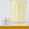 Pure Cotton Thick Absorbent Face Towel Large Size Home Bath Towel with Jacquard Patterns Quick Dry Soft Skin Friendly