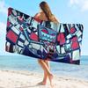 Cartoon H-Hazbin-Hoteles Towel Microfiber Beach Towel Absorbent Quick Dry Soft Yoga Swimming Resort Mountain Climbing Towel