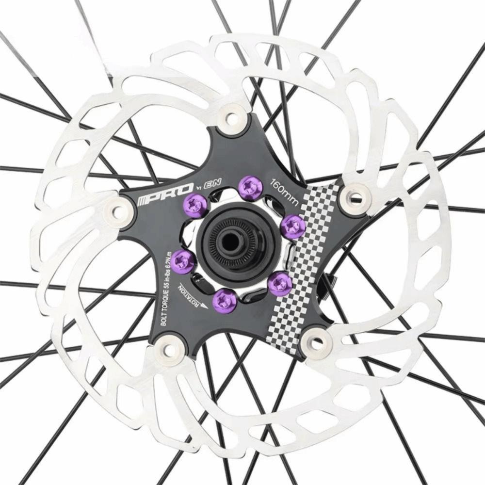 12pcs M5x11.5mm Disc Brake Rotor Screws T25 Torx Head Bicycle Screws MTB Mountain Bike