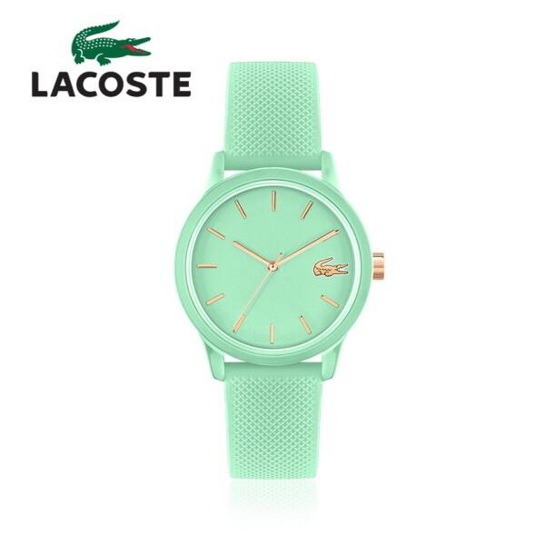 LacoSte Women S Quartz Silicone wriStwatch