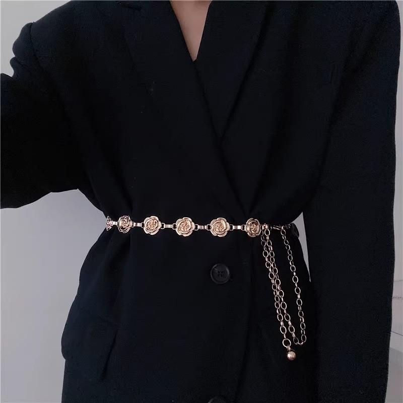 Metal Waist Chain For Women Summer Fashion Jewelry With Retro Style For Teen Girls