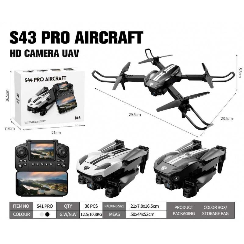 4K HD Dual Camera Quadcopter with Brushless Obstacle Avoidance and Light Flow Positioning
