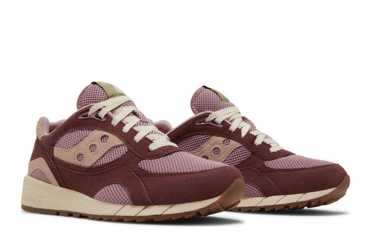 Saucony Shadow 6000 Mushroom Burgundy