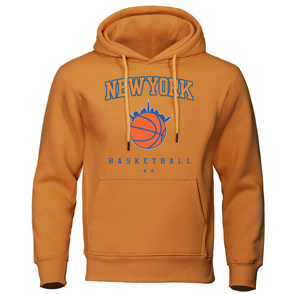 Newyork Basketball A City Rooted In Basketball Men Clothing Fashion Hoodie Cartoons Fleece Autumn Hoody Crewneck Sweatshirt Mens