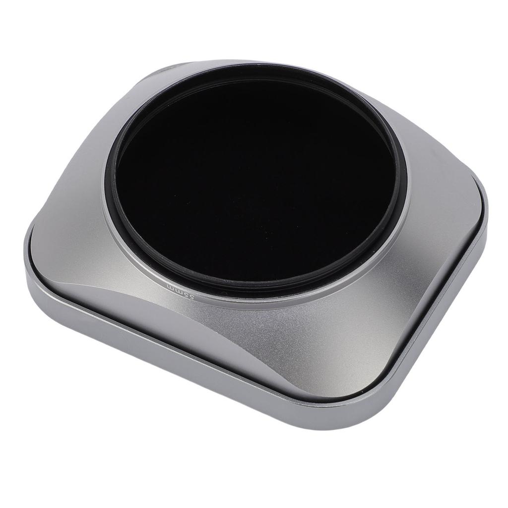 Lens Hood for 55mm Lens Aluminum Alloy   Metal Lens Hood Shade Camera Accessories