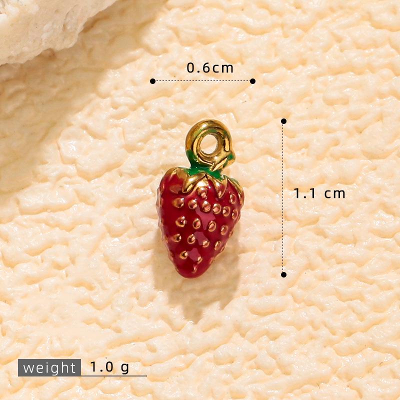 Korean Cute Street-Style Strawberry Jewelry Accessories