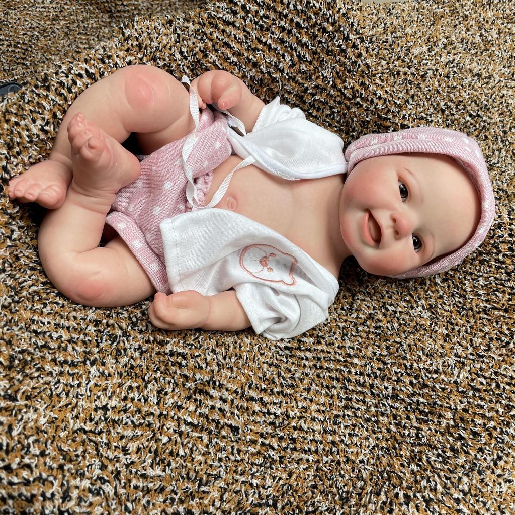 16palcový celotělový měkký silikon pro holčičku nebo chlapce Živá barva Viens Visible Reborn Doll Collection Dárek