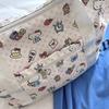 Stylish Cartoon Gym Bag Women's Single-Shoulder Bag Kitty Cute Handbag Large Capacity Simple Commuter Travel Women's Tote Bag