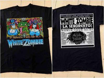 Maglietta White Zombie Vintage White Zombie La Sexorcisto Devil Music Vol Maglietta