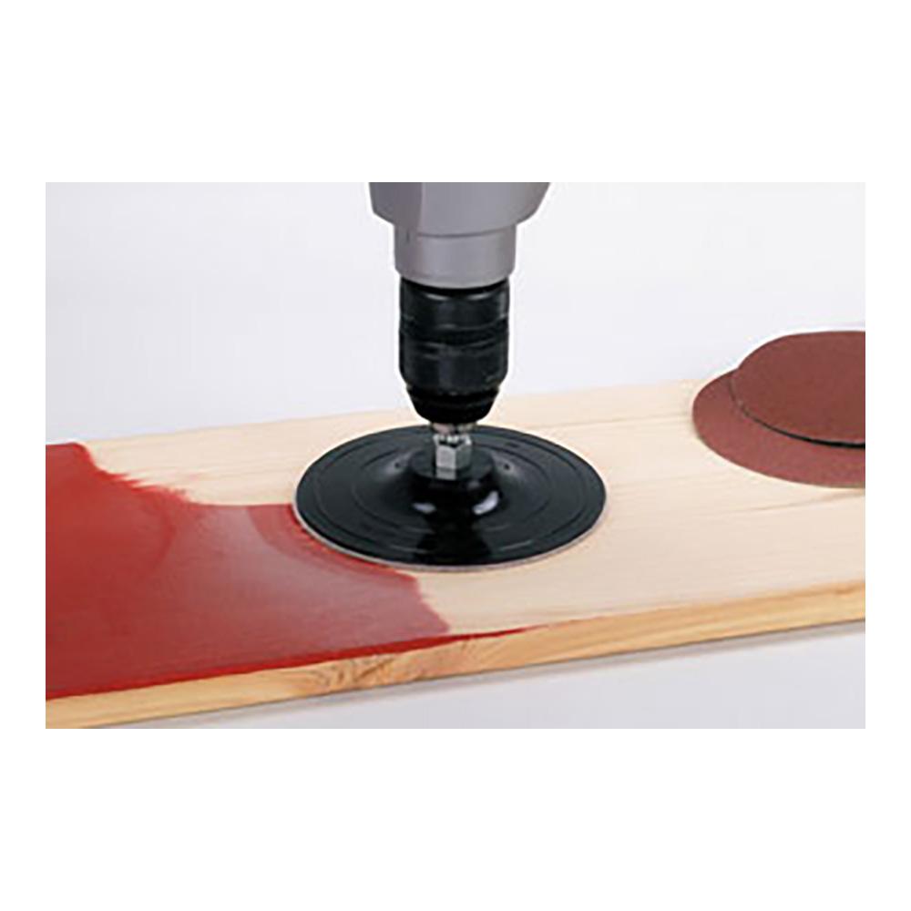 plato para taladro, fixoflex, vástago redondo 8mm ø125mm 2223000 wolfcraft