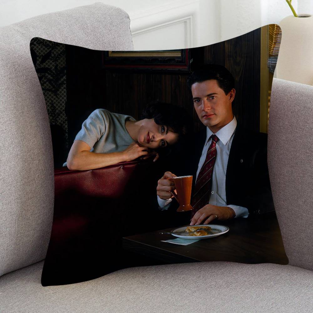 TV Drama Twin Peaks Cute Cartoon L Game Cushion Cover Pillowcase Upholstery Sofa Throw Pillow Home Decor Pillowcas
