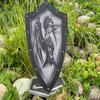 71.12 Cm Templar Shield Valkyrie Viking Shield Dark Angel Warrior Wooden Shield for Cosplay, LARP Best Gift