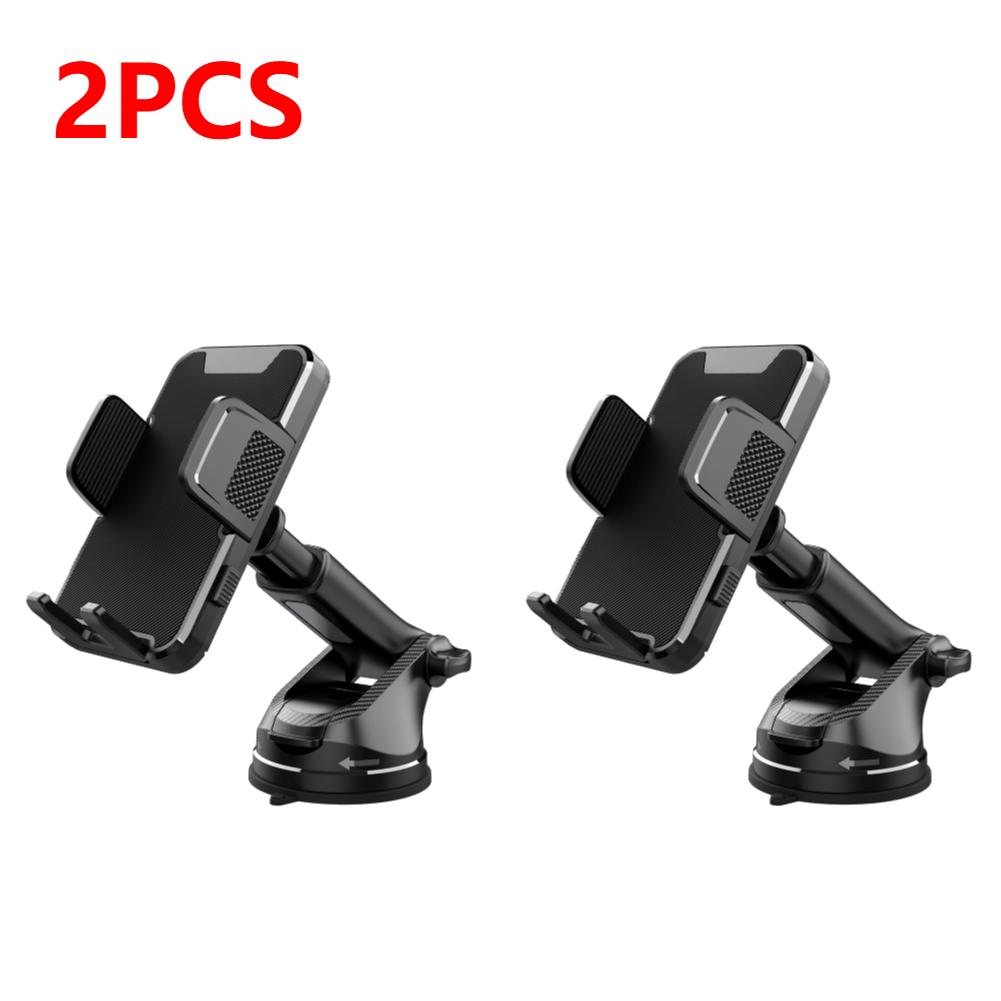 1-3PCS Portable Universal Gravity Sucker Car Phone Holder 360° Rotation Retractable Mobile Phone Stand for Trucks RVs Vehicles