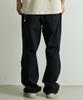 ONNHANS [Elastic Waist] Summer Belted Core Pants_Dark Navy