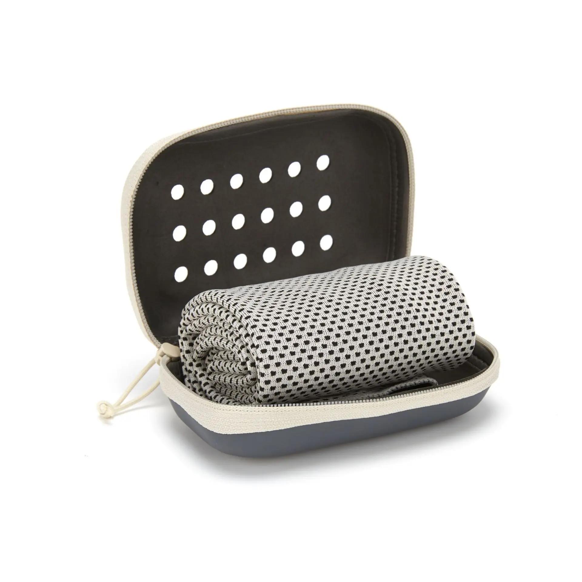 

Cooling Towel Soft Clearance Quick Drying Breathable Chilly Sweat Absorption Cold Towel with Storage Box Sports Running Yoga Gym 30x90cm