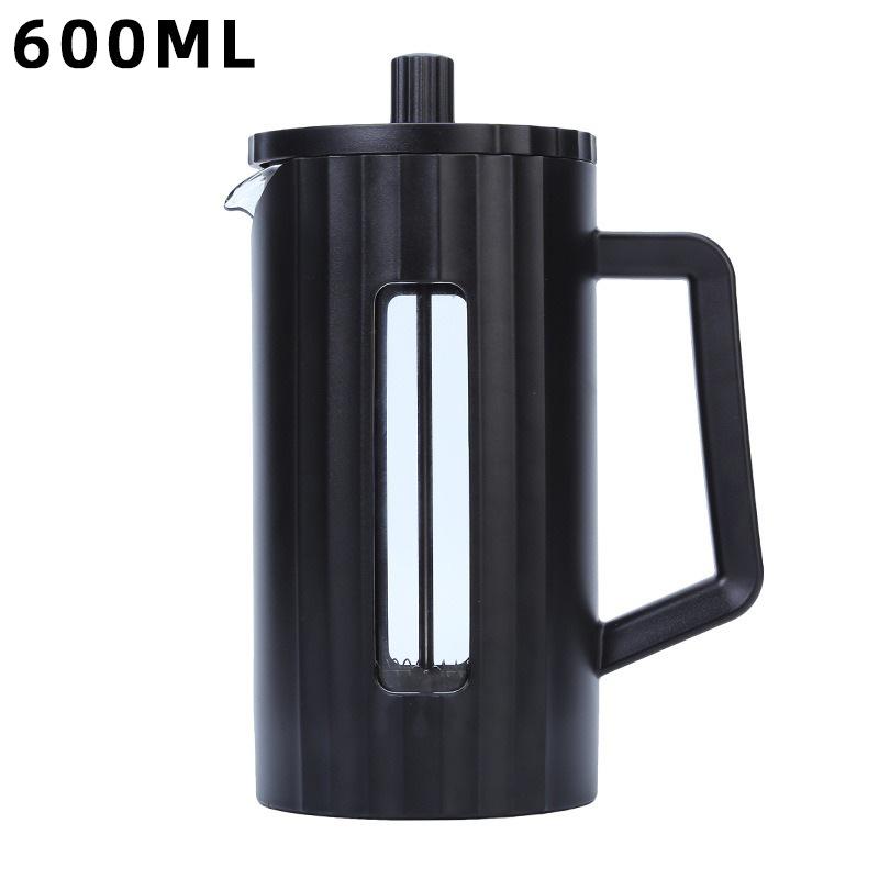 Thickened High Borosilicate Glass French Press: Manual Pour-Over Coffee & Tea Maker