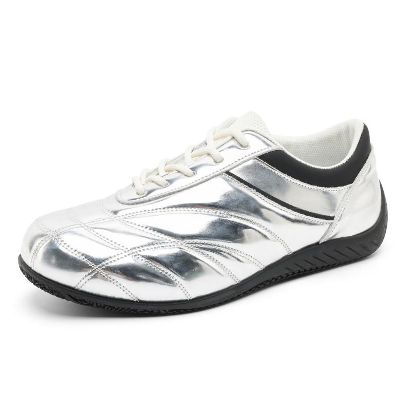 Fashion New Mens Soft Bottom Leather Casual Shoes Leisure Walk Male Treking Footwear Non-Slip Outdoor Sneakers New Arrival Driving Shoes