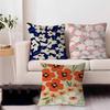 FLOWER MARKET Flower Art Maple Design Cushion Cover Happy Autumn Harvest Decor Holiday Decorati Pillow Cover