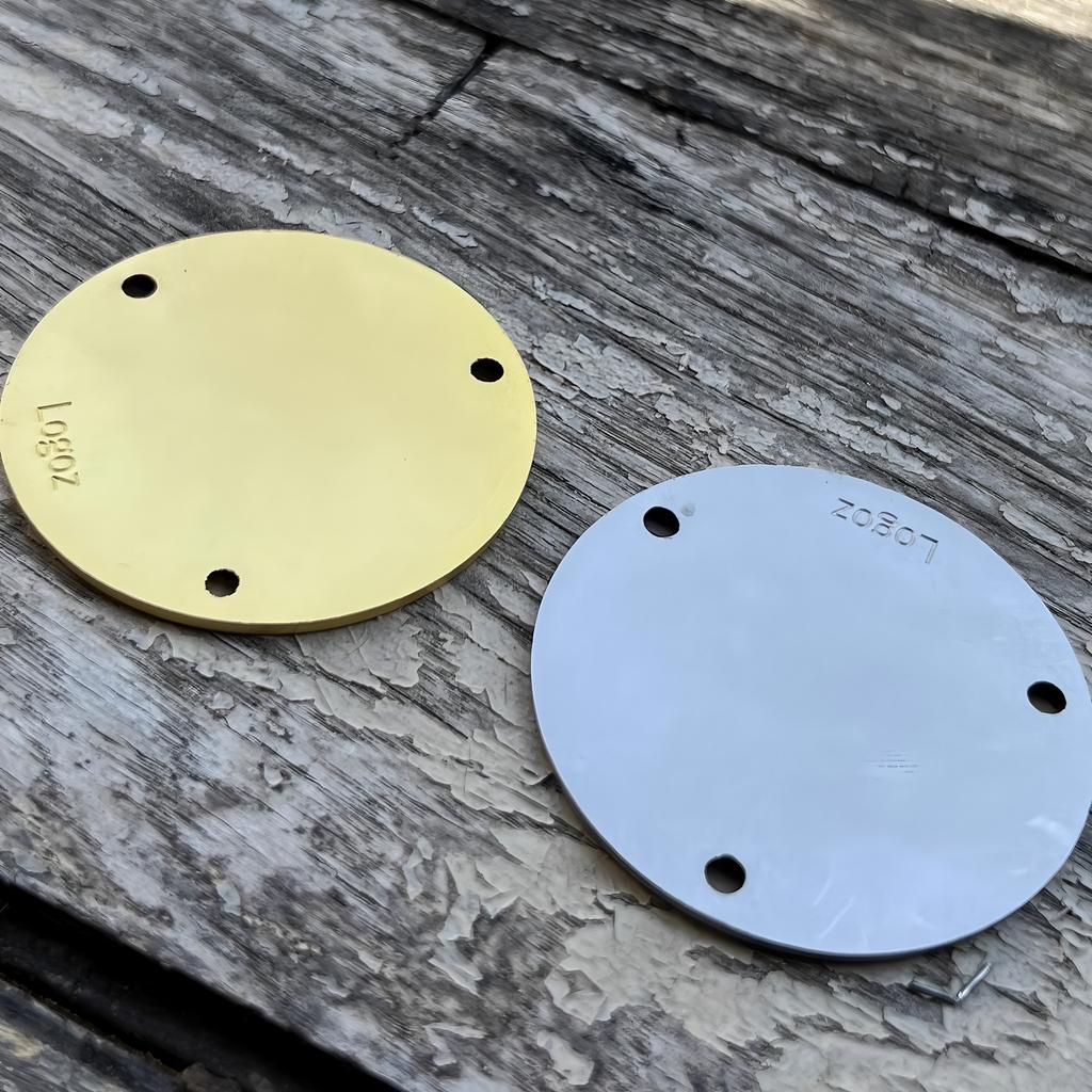 Elektrische Gitarre Schaltungsschalter Rückplatte Hintere Abdeckung für Gibson Epiphone EST 1894 Metallschalterabdeckung