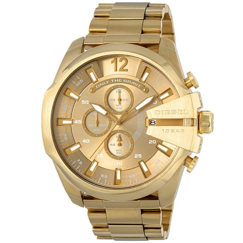 

Чоловічий годинник DIESEL DZ4360 із золотистим циферблатом