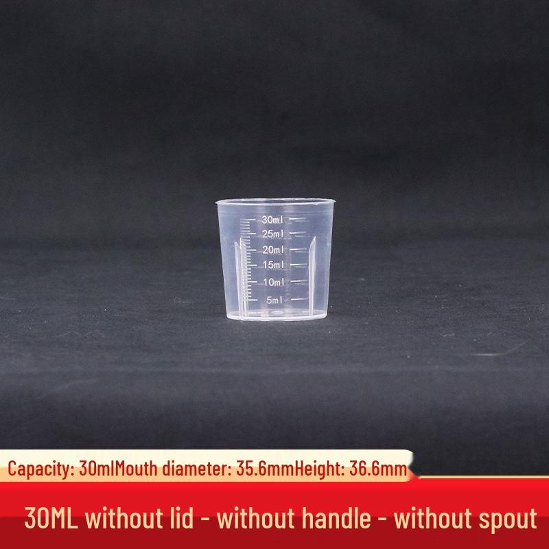 Graduated Plastic Measuring Beaker Set: 20ml to 3000ml