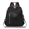 Damen-Mehrzweck-Rucksack, Farbblock-Schultertasche, Patchwork, leichter Reiserucksack