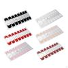 Cured Gel Nail Polish Strips Stickers Art Wraps Semi