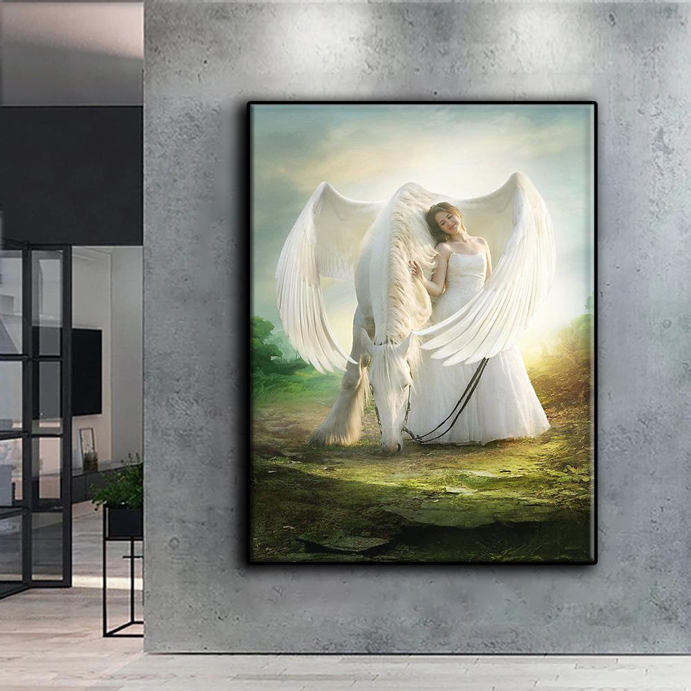 5D Diamond Painting Animal Pegasus DIY Diamond vyšívání drahokamu domácí dekorace