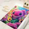 1pc Cute baby fish Design Area Rug - Soft, Anti-Slip, and Durable Gaming Room Decor for Bedroom