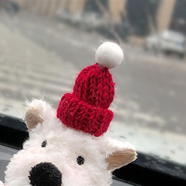 

Щенок вест-хайленд-уайт-терьера - Украшение для автомобиля, крепится на стойку, украшение центрального экрана