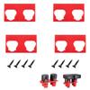 12V 10.8V  Li-ion Battery Holder Storage Fixed Bracket Installation Base Display Rack Buckle For Milwaukee M&12 Li-ion Battery