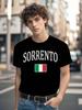 Shiartex Racing Italian Flag Graphic T-shirt - Bold Sorrento Text & Green