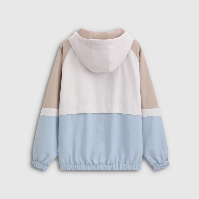 GAP Unisex Logo Embroidered Loose Hooded Jacket