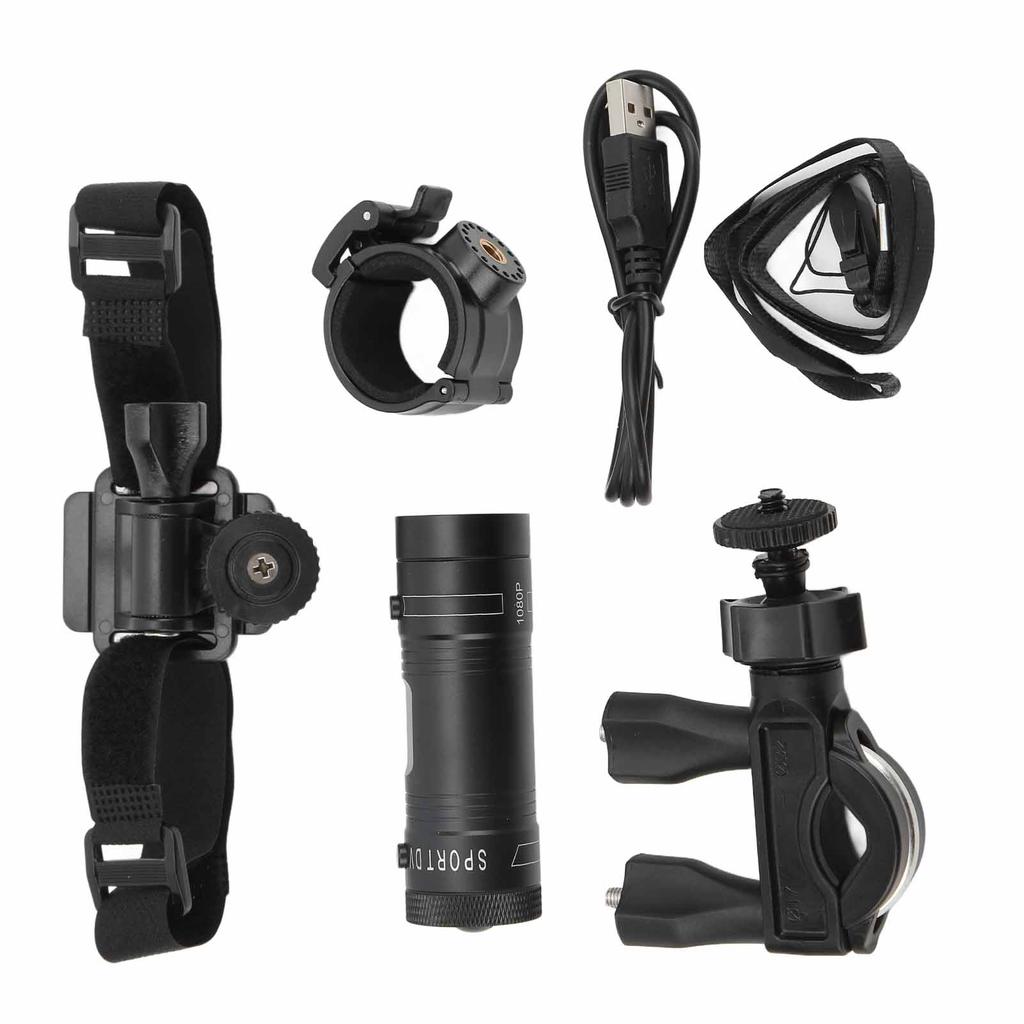 Waterproof Bike Helmet Sport Camera 120 Degrees  Wide Angle Full 1080p HD Car Video Recorder