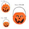 Children Kids Trick Candy Box Sweet Holder Pumpkin Bucket Halloween Party Decorations