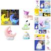 Cute Yugi Dog Kuroomi Moon Dream Light-up Decor Nightlight