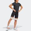 Adidas Hiit Heat.Rdy Sweat-Conceal Solid Logo Round Neck Short Sleeve T-Shirt Women Tops Black II3244