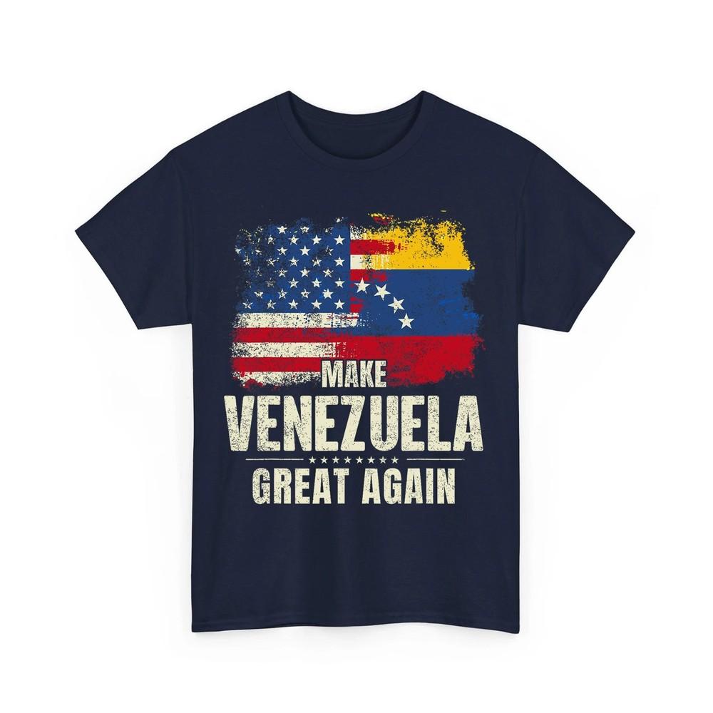 Make Venezuela Great Again Operation Absolute Resolve USA Unisex TShirt Unisex T-Shirt M