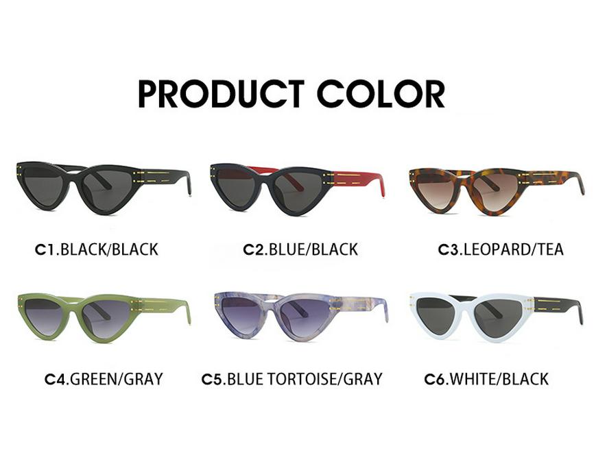 Cat Eye Sunglasses 2315: Trendy European & American Street Style