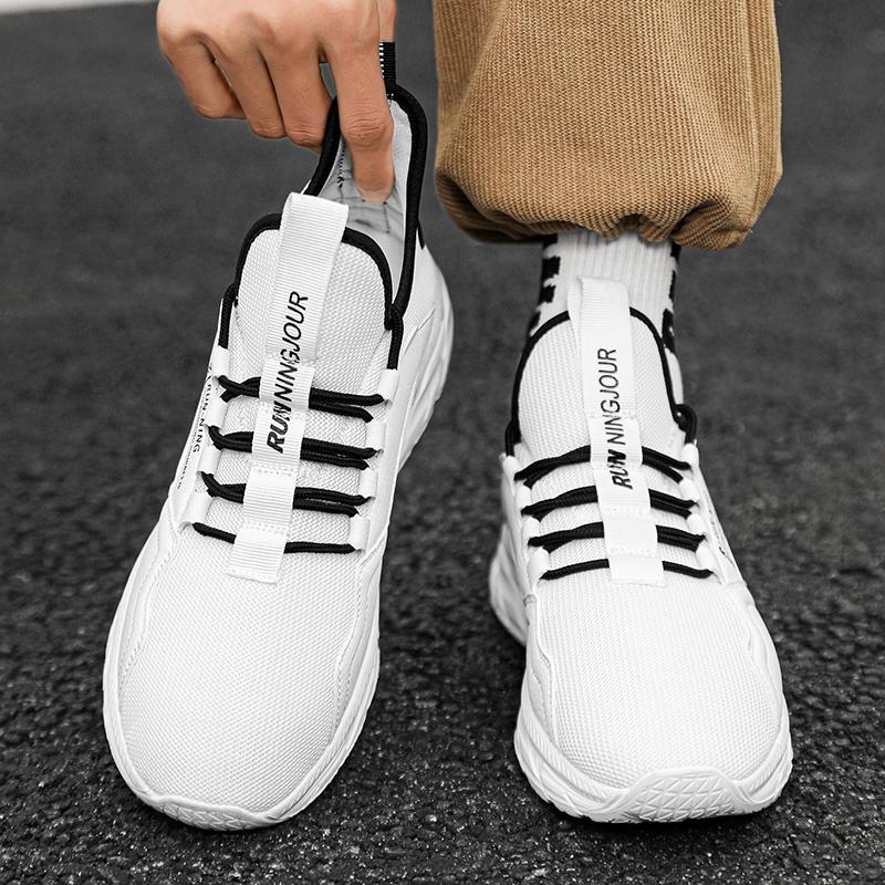 Herren Sneaker Stilvoll Übergröße Lässige Sneaker Bequeme Rutschfeste Plateauschuhe Laufschuh Mann Hohe Qualität Off White Schuhe