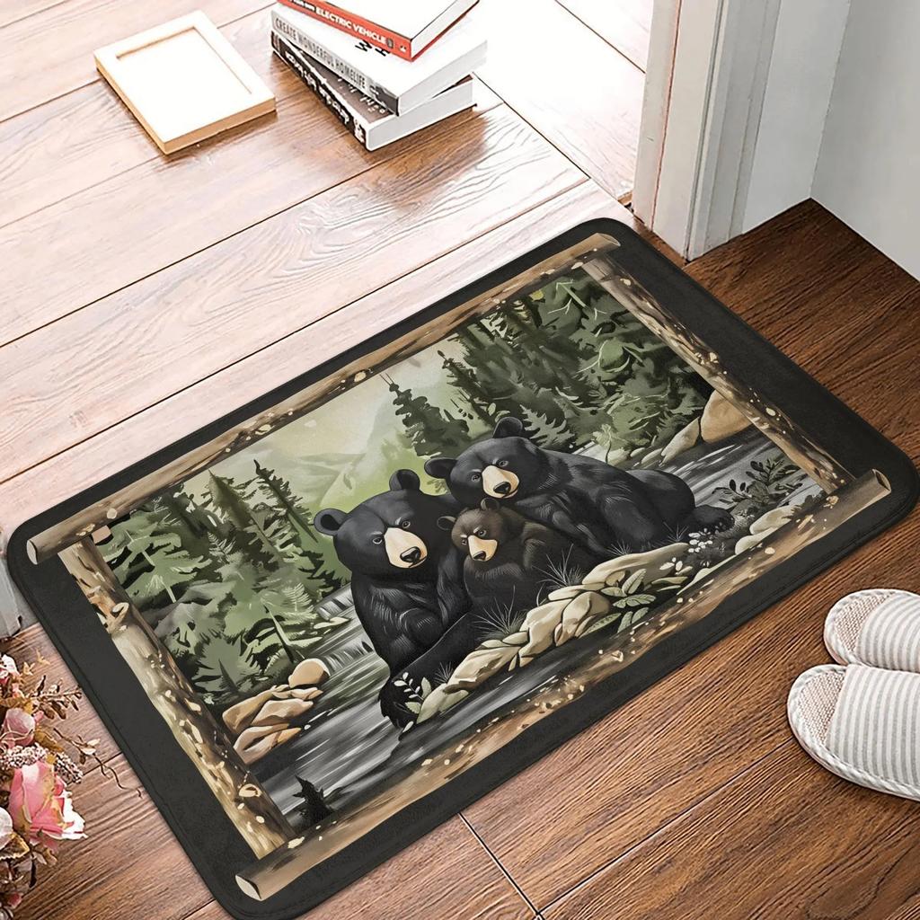 Beautiful Fox Print Doormat Soft and Comfortable Welcome Carpet and Easy To Clean Home Living Room Bedroom Doormat Welcome Mat