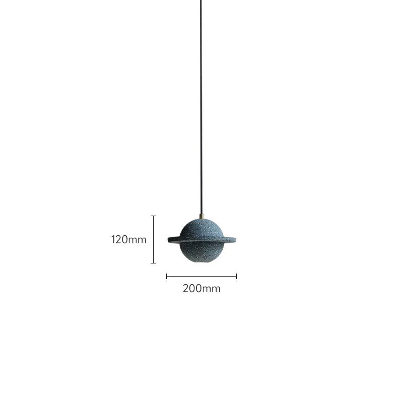 Modern Multicolor Resin Pendant Light for Living Room, Bedroom, or Cafe